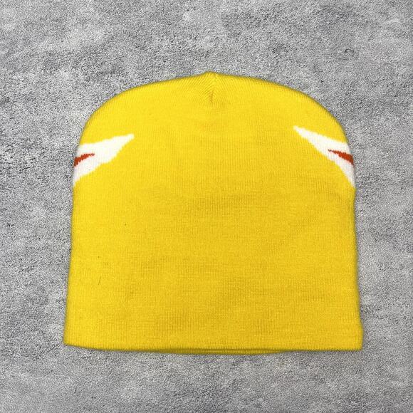Y2k 2000s yellow star retro beanie - Picture 3 of 7